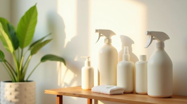 Choisir des produits nettoyants d'origine végétale pour un ménage sain