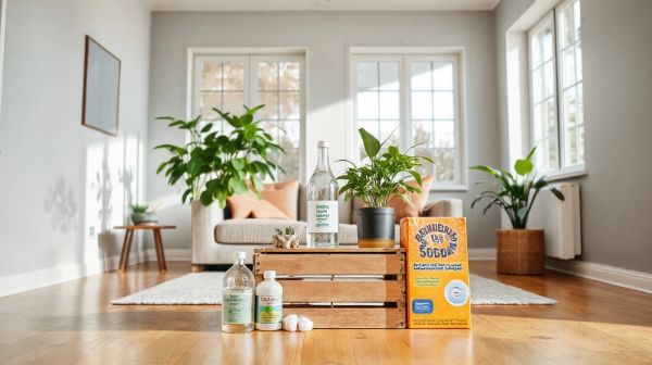 Top options de nettoyants écologiques pour un intérieur sain